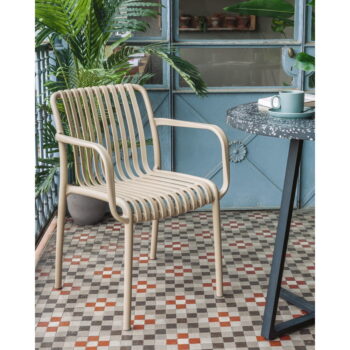 Béžová záhradná stolička Kave Home Isabellini - Image 7