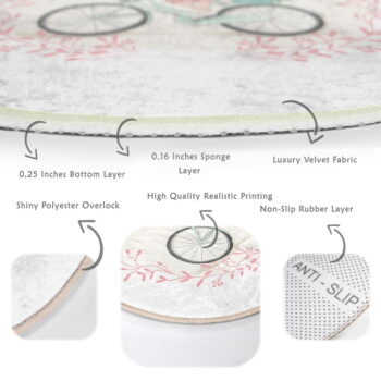 Detský koberec ø 80 cm Comfort – Mila Home - Image 6