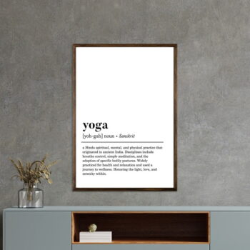 Plagát 50x70 cm Yoga – Wallity – Obrázok 5