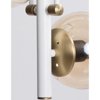 Závesné svietidlo so skleneným tienidlom ø 15 cm Libra – Squid Lighting - Image 3