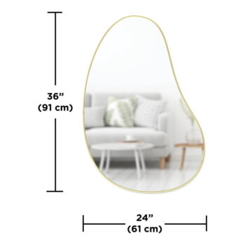 Nástenné zrkadlo 61x92 cm Hubba Pebble – Umbra - Image 7