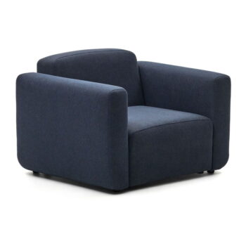 Tmavomodré kreslo Neom – Kave Home - Image 2