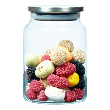 Sklenené dózy v súprave 3 ks na potraviny – Hermia – Obrázok 3