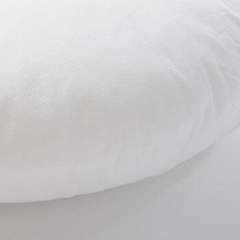 Biela výplň do vankúša Kave Home Fluff, ø 45 cm - Image 2