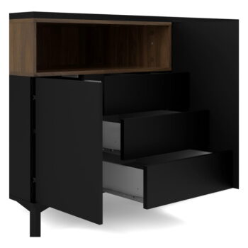 Čierna komoda Tvilum Roomers - Image 10