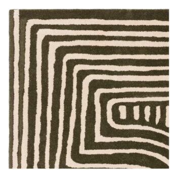 Zelený ručne tkaný vlnený koberec 120x170 cm Reef – Asiatic Carpets - Image 5