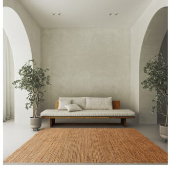 Ručne tkaný jutový koberec v prírodnej farbe 120x170 cm Oakley – Asiatic Carpets - Image 2