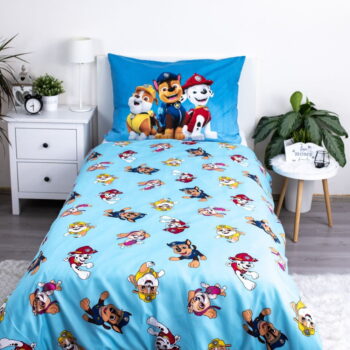 Detské obliečky na jednolôžko z mikrovlákna 140x200 cm Paw Patrol - Jerry Fabrics - Image 3