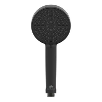 Matne čierna plastová sprchová hlavica ALU+ – Ideal Standard - Image 4