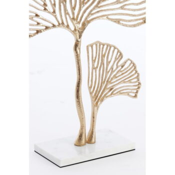 Kovová soška (výška 48 cm) Leaf – Light & Living - Image 5