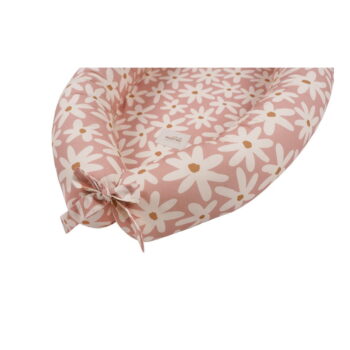 Ružové hniezdočko pre bábätko Blush Daisies - Malomi Kids - Image 3