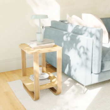 Odkladací stolík z eukalyptového dreva 38x42 cm Bellwood - Umbra – Obrázok 11