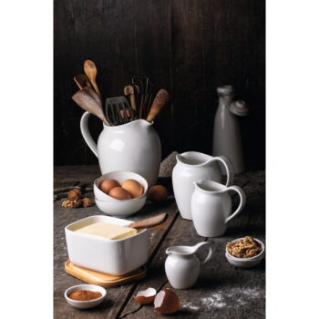 Biela porcelánová nádobka na mlieko Maxwell & Williams Basic, 110 ml - Image 2