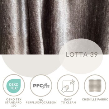 Hnedá čalúnená dvojlôžková posteľ s úložným priestorom s roštom 180x200 cm Aruba L – Maison de Rêve – Obrázok 5