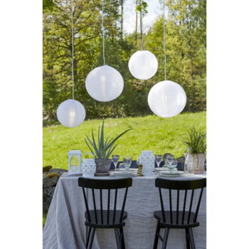 Biely lampáš Star Trading Flame Lantern, výška 16 cm – Obrázok 4