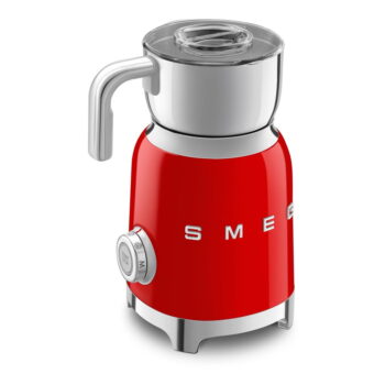 Červený elektrický šľahač mlieka Retro Style – SMEG - Image 4
