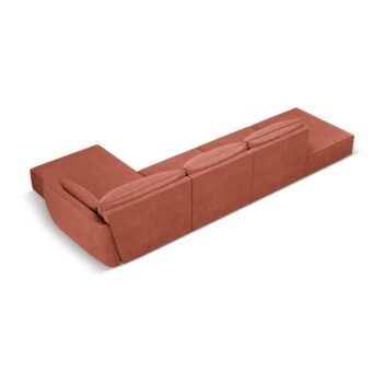 Červená rohová pohovka (pravý roh) Vanda - Mazzini Sofas - Image 2