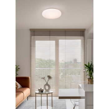 Biele LED stropné svietidlo ø 37 cm Pollux – Trio - Image 3