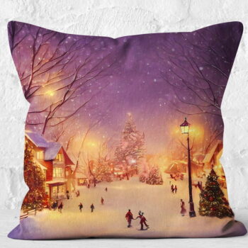 Obliečka na vankúš s vianočným motívom 43x43 cm – Mila Home - Image 5