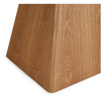 Jedálenský stôl s doskou v dubovom dekore v prírodnej farbe 90x180 cm Star – Furnhouse - Image 6