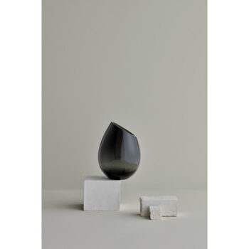Zelená sklenená váza Blomus Raindrop, výška 24 cm - Image 2