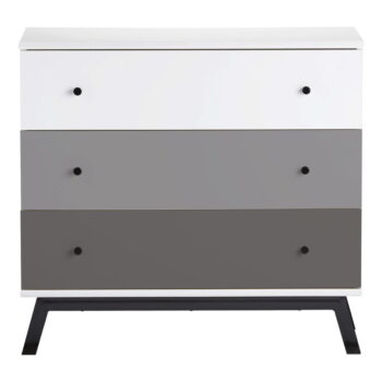 Sivá detská komoda 91x84x45 cm Lark Urban – Støraa