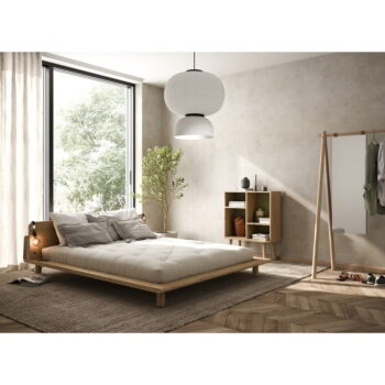 Dvojlôžková posteľ z borovicového dreva s roštom 140x200 cm Peek – Karup Design – Obrázok 5