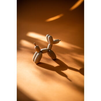 Drevená soška (výška 14,5 cm) Ballon Dog – Boyhood – Obrázok 3