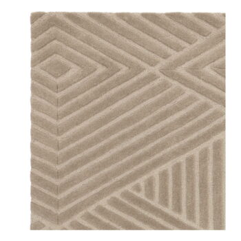 Svetlohnedý vlnený koberec 160x230 cm Hague – Asiatic Carpets - Image 5