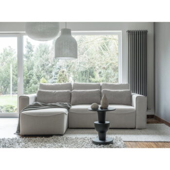 Krémovobiela rozkladacia rohová pohovka (variabilná) Homely Tommy – Miuform – Obrázok 7