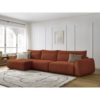 Oranžová rohová pohovka Aden – Bobochic Paris - Image 11