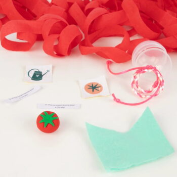 Párty doplnky v súprave 4 ks Vegetable Surprise Balls – Meri Meri - Image 4