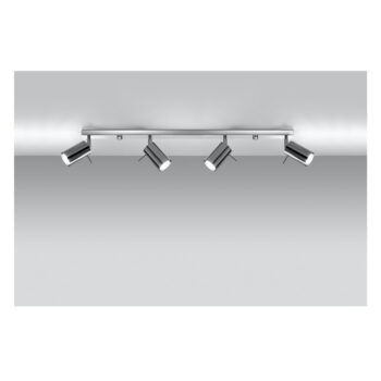 Stropné svietidlo v striebornej farbe Nice Lamps Etna 4L - Image 2