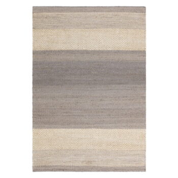 Sivo-krémový obojstranný ručne tkaný jutový koberec 160x230 cm Cedar – Asiatic Carpets
