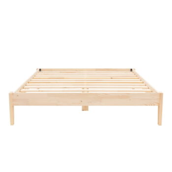 Jednolôžková posteľ zo smrekového dreva s roštom v prírodnej farbe 90x200 cm Galaksi – Kalune Design - Image 5