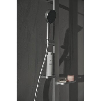 Plastová sprchová hlavica v matne striebornej farbe ALU+ – Ideal Standard - Image 4