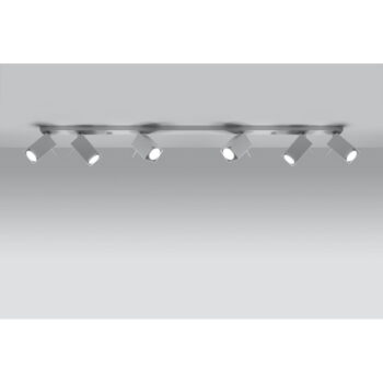 Biele stropné svietidlo Nice Lamps Toscana 6L - Image 3