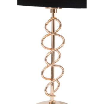 Čierna stolová lampa Mauro Ferretti X, ø 28 cm - Image 5