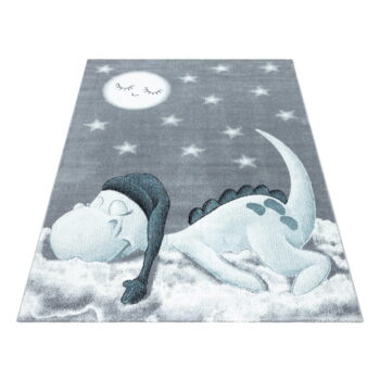 Modro-sivý detský koberec 80x150 cm Bambi – Ayyildiz Carpets - Image 6