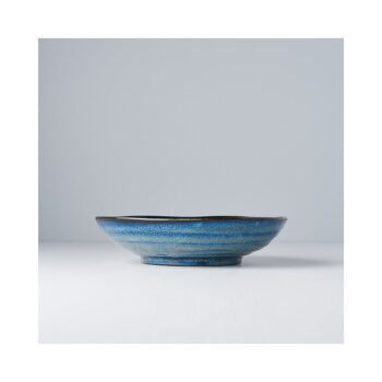 Modrý keramický hlboký tanier MIJ Indigo, ø 21 cm - Image 5