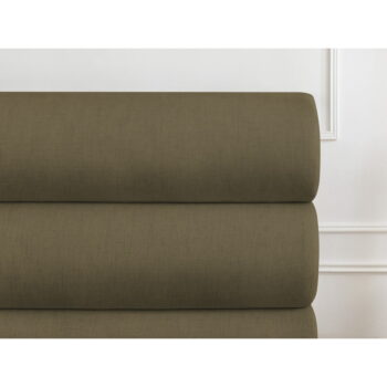 Tmavozelená čalúnená dvojlôžková posteľ s úložným priestorom s roštom 180x200 cm Jagna – Bobochic Paris – Obrázok 6