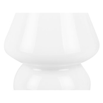 Biela sklenená stolová lampa Leitmotiv Glass, výška 18 cm - Image 5