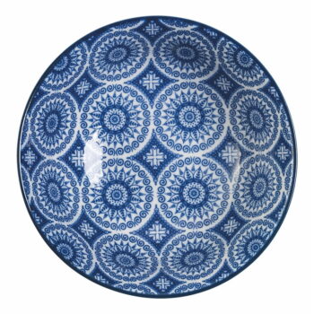 Bielo-modré porcelánové misy v súprave 4 ks ø 14 cm Confusion – Villa d'Este - Image 2