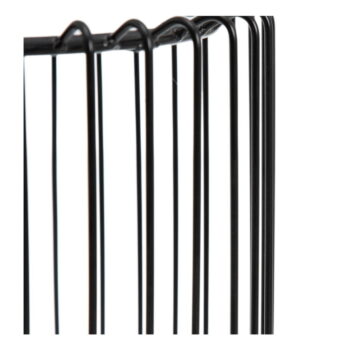 Okrúhly odkladací stolík so sklenenou doskou ø 45 cm – Ixia – Obrázok 7