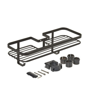 Čierna kúpeľňová polica Metaltex Origin - Image 2