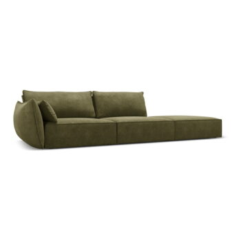 Zelená leňoška (ľavý roh) Vanda – Mazzini Sofas - Image 2