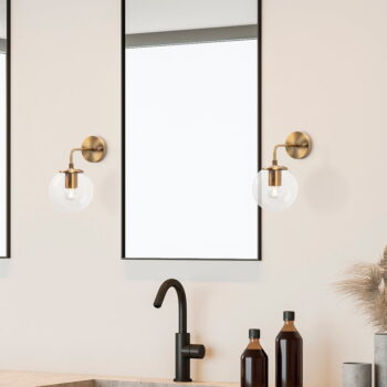 Nástenné svietidlo v bronzovej farbe ø 15 cm Viran – Opviq lights - Image 2