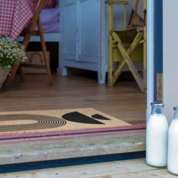 Rohožka z kokosového vlákna 40x60 cm Half Moon – Artsy Doormats – Obrázok 10