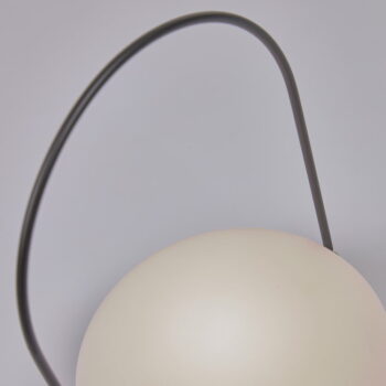 Vonkajšia lampa s čiernym držiakom Kave Home Tea – Obrázok 5