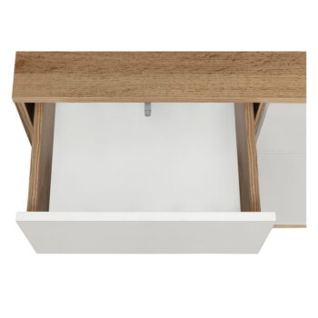 Kredenc v dekore duba v bielo-prírodnej farbe 84x165 cm Skandi – Støraa - Image 4